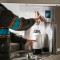 Elkay vandal-resistant drinking water station. Elkay vandal-resistant drinking water station.
